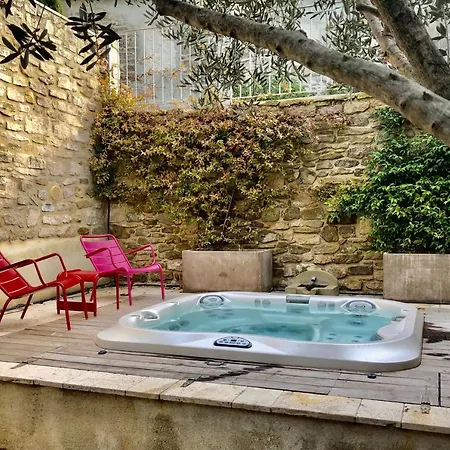 La Maison Des Vendangeurs - Table D'hotes Le Soir Du Jeudi Au Dimanche- Jacuzzi - Balneo - Acces Piscine Pour Toutes Les Sauf Coquet- Piscine De Mai A Mi-octobre 4*