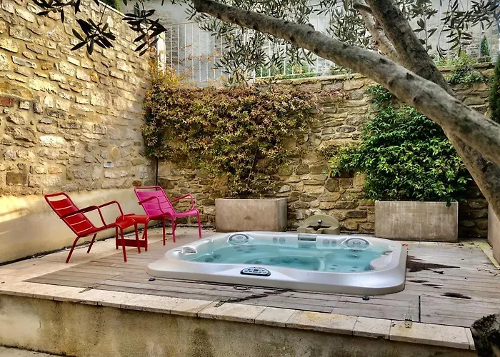 La Maison Des Vendangeurs - Table D'hotes Le Soir Du Jeudi Au Dimanche- Jacuzzi - Balneo - Acces Piscine Pour Toutes Les Sauf Coquet- Piscine De Mai A Mi-octobre 4*